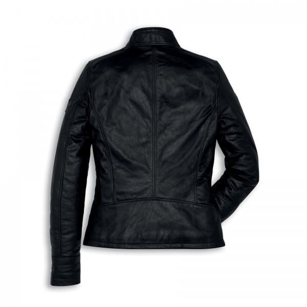 CHAQUETA CUERO DUCATI VINTAGE MUJER - Imagen 2