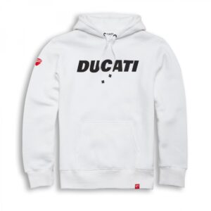 SUDADERA CON CAPUCHA DUCATI LOGO