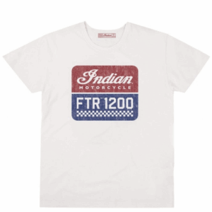 CAMISETA INDIAN MOTORCYCLE 1200 LOGO TEE BLANCA T. XXL