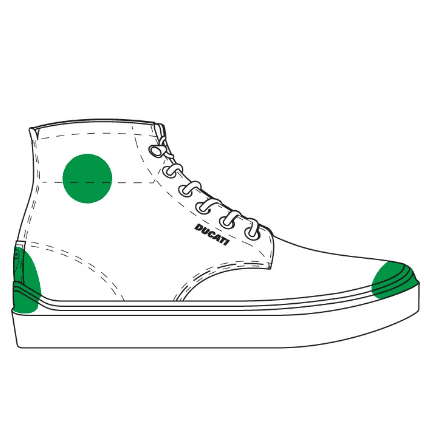 BOTAS TÉCNICAS CORTAS DUCATI DOWNTOWN C2 - Imagen 3