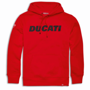 SUDADERA CON CAPUCHA DUCATI LOGO