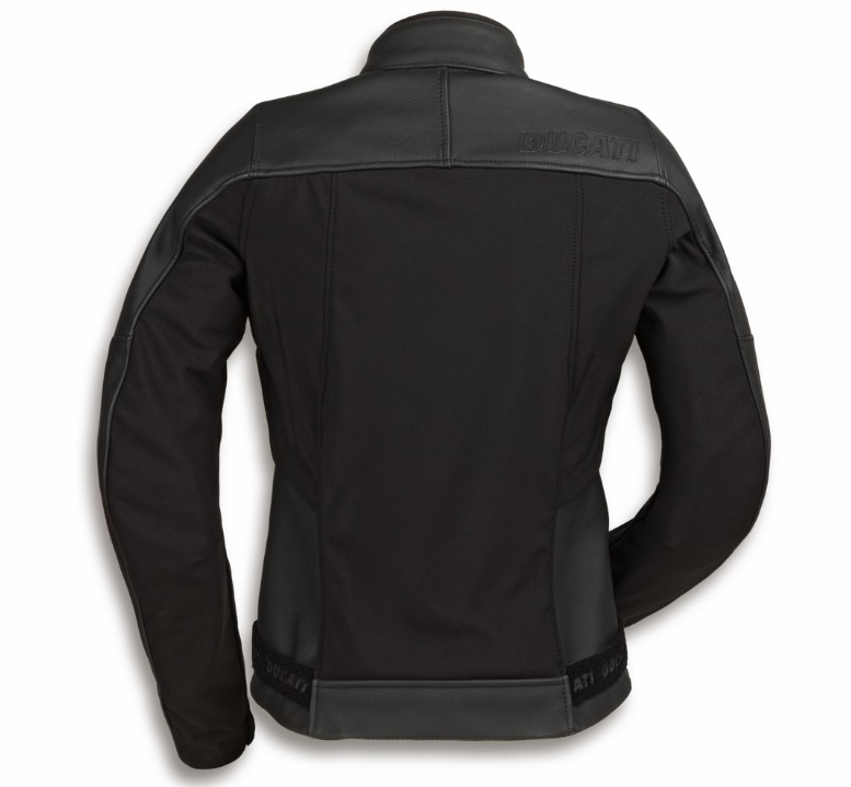 CHAQUETA DE TELA-PIEL DUCATI LOGO C1 MUJER - Imagen 2