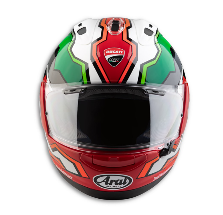 CASCO INTEGRAL DUCATI CORSE V8 FLAG - Imagen 2