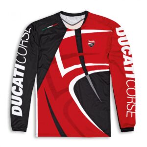 CAMISETA TÉCNICA DE MANGA LARGA DUCATI CORSE MTB V2