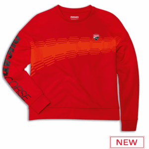 SUDADERA CUELLO REDONDO DUCATI DC LIVERY MUJER
