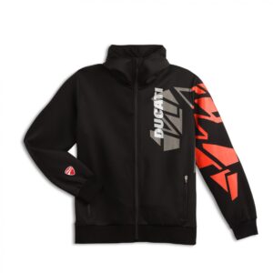 SUDADERA CON CAPUCHA DUCATI JARGON