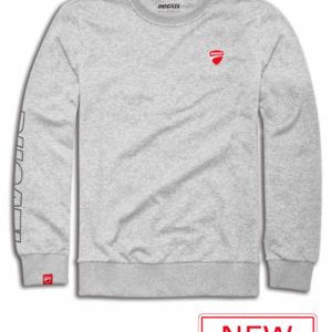 SUDADERA CUELLO REDONDO DUCATI LOGO