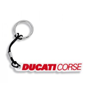LLAVERO DE GOMA DUCATI DC LOGO