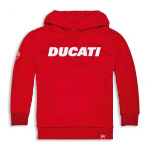 SUDADERA CON CAPUCHA DUCATI LOGO NIÑ@