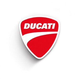 PLACA DE METAL DUCATI SHIELD