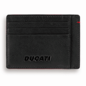 TARJETERO DE PIEL DUCATI FIRMA