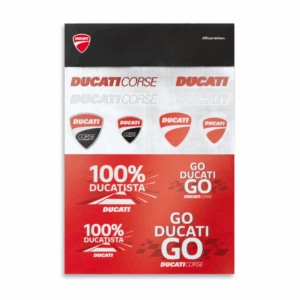 ADHESIVO DUCATI 100% DUCATISTA