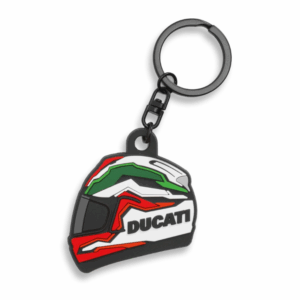 LLAVERO DE GOMA DUCATI FLAG