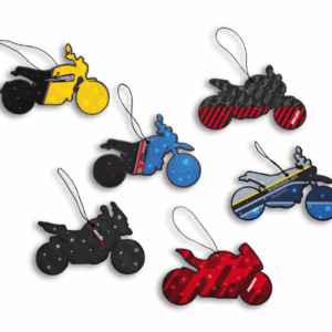 SET DECORACIÓN DUCATI HAN-TAG (6 UNIDADES)