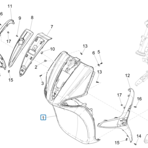 FRONTAL PIAGGIO LIBERTY