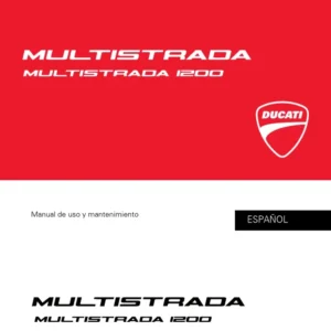 MANUAL DE USO DUCATI MULTISTRADA