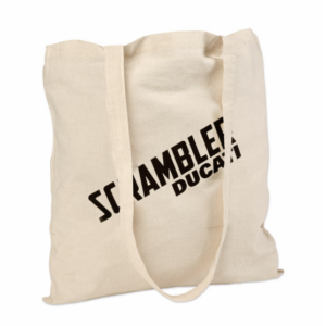 BOLSO SHOPPER DE TELA DUCATI SCRAMBLER MILESTONE