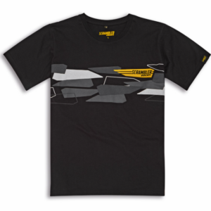 CAMISETA DUCATI SCRAMBLER SCR WING BLACK