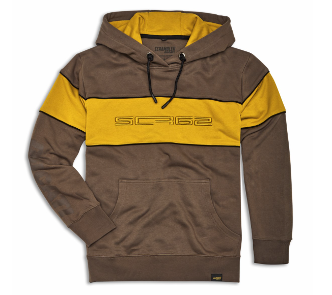 SUDADERA CON CAPUCHA DUCATI SCRAMBLER SCR62 ELEMENT