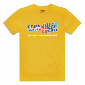 CAMISETA DUCATI SCRAMBLER FUTURECOMES IN COLORS