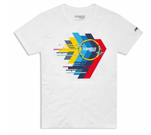CAMISETA DUCATI SCRAMBLER MULTICOLOR