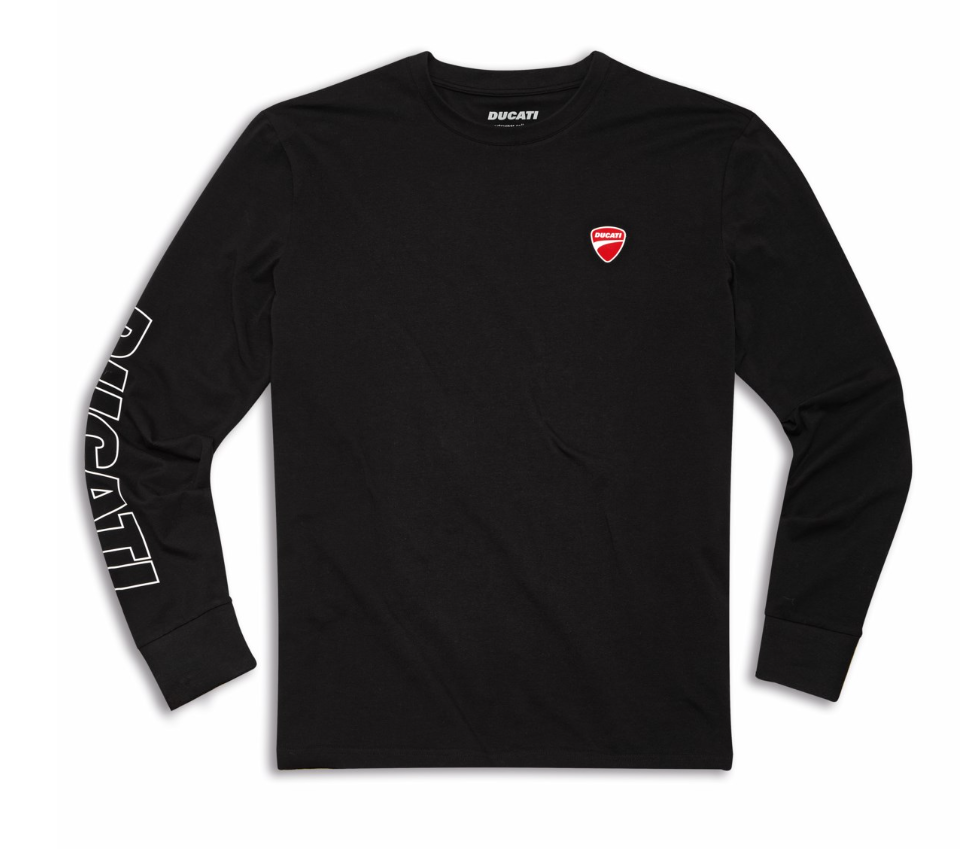 CAMISETA MANGA LARGA DUCATI ESSENTIAL