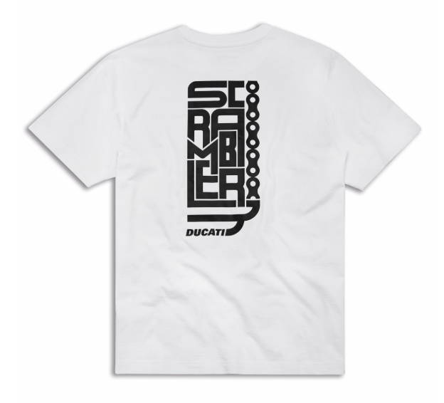 CAMISETA DUCATI SCRAMBLER JOY VAN ORTON - Imagen 2