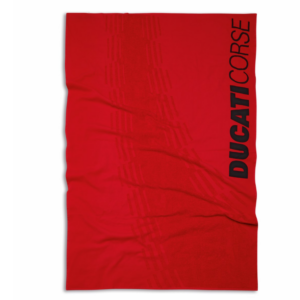 TOALLA DE PLAYA EN RIZO DUCATI DC LIVERY