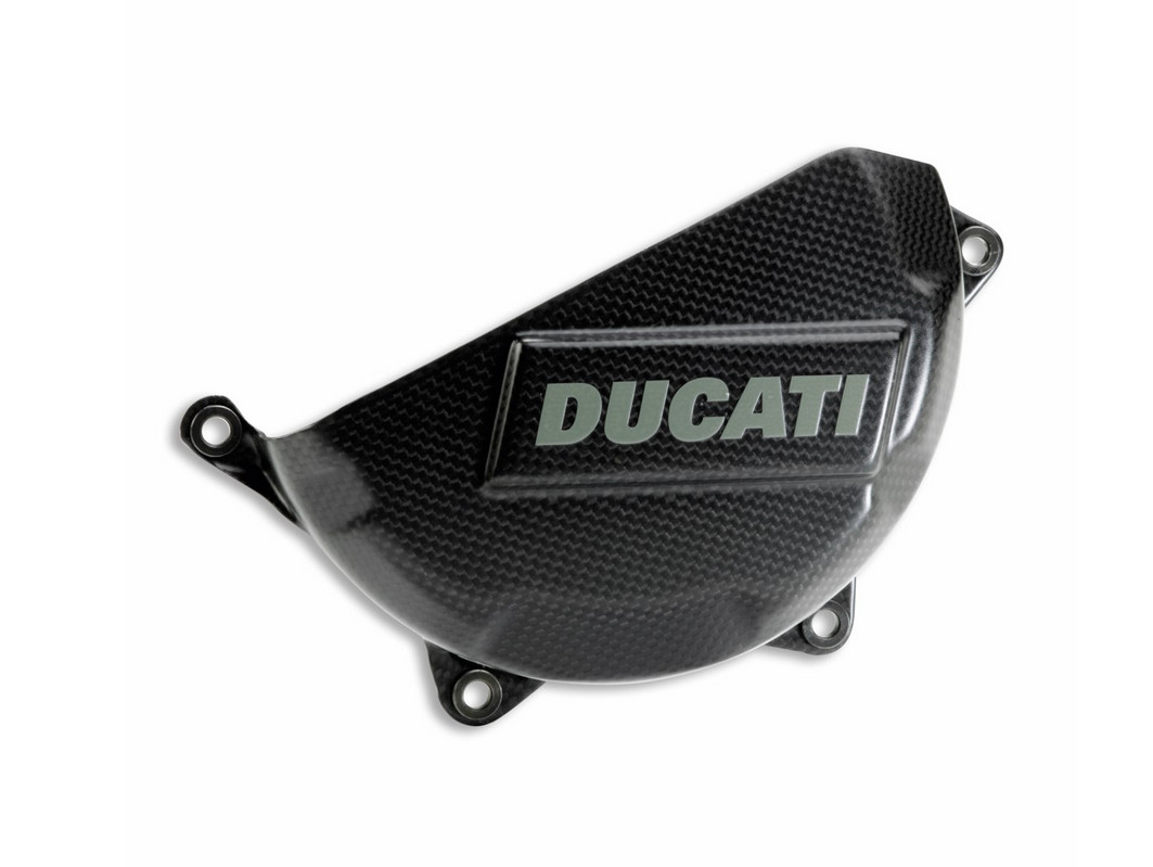 PROTECCIÓN CARBONO TAPA EMBRAGUE DUCATI - Imagen 2