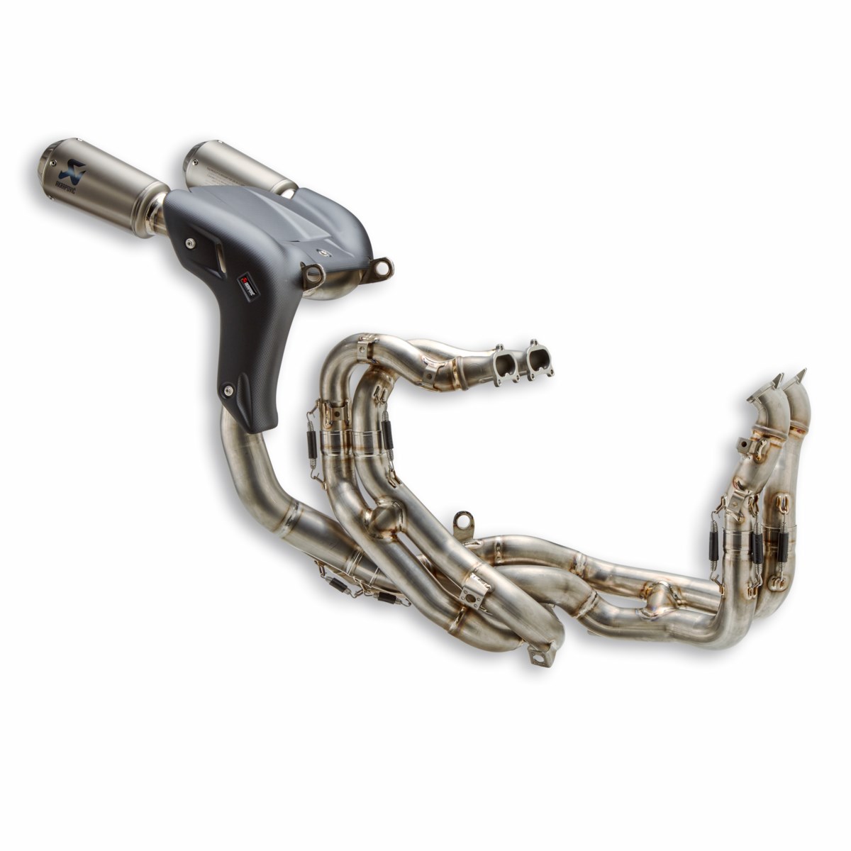 GRUPO ESCAPE COMPLETO TITANIO DUCATI PANIGALE - Imagen 2