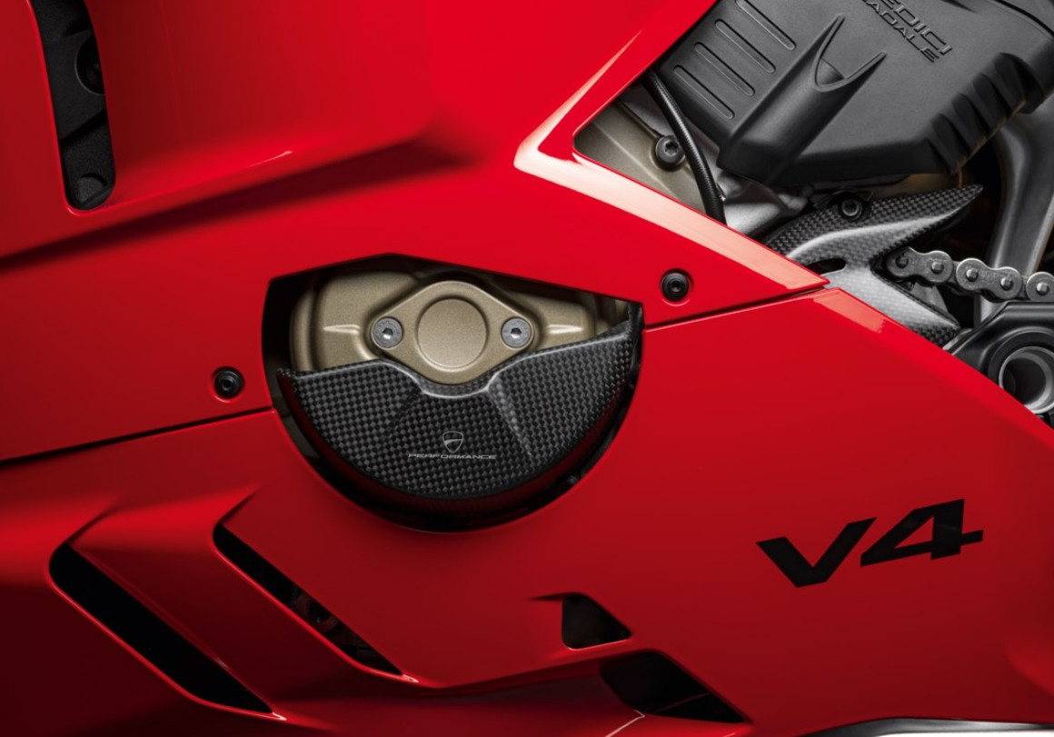 PROTECCIÓN CARBONO TAPA ALTERNADOR DUCATI - Imagen 2
