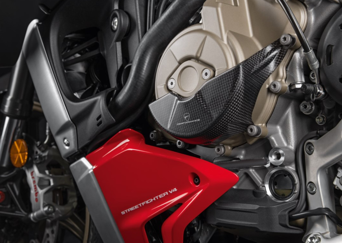 PROTECCIÓN CARBONO TAPA ALTERNADOR DUCATI