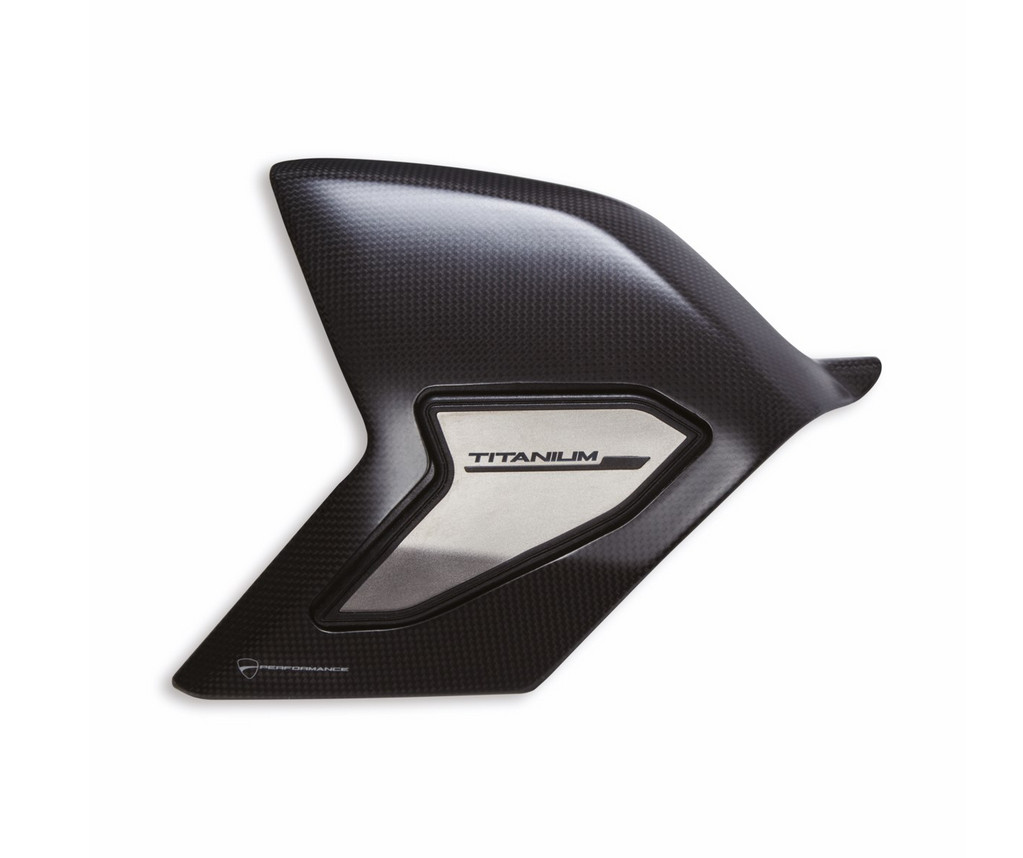 PROTECTOR BASCULANTE CARBONO/TITANIO DUCATI STREETFIGHTER V4