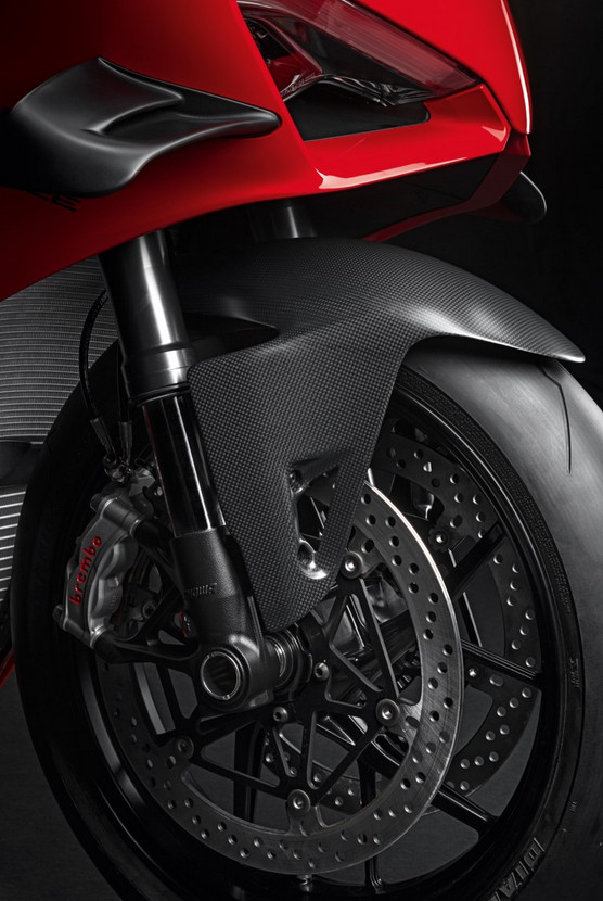 GUARDABARROS DELANTERO CARBONO DUCATI PANIGALE - Imagen 3