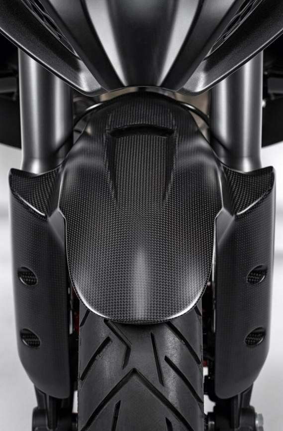GUARDABARROS DELANTERO CARBONO DUCATI MULTISTRADA - Imagen 2