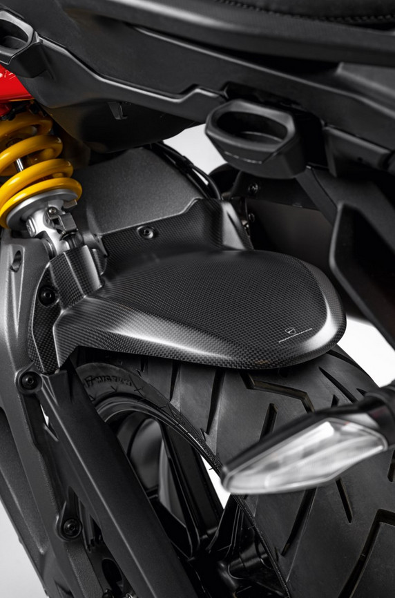 GUARDABARROS TRASERO CARBONO DUCATI MULTISTRADA - Imagen 2