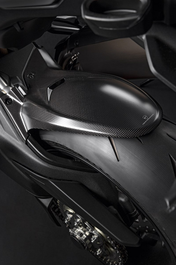 GUARDABARROS TRASERO CARBONO DUCATI MULTISTRADA - Imagen 2