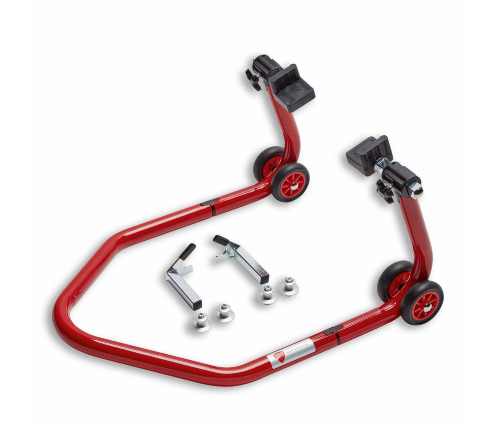 CABALLETE BOX TRASERO BASCULANTE DOBLE BRAZO DUCATI