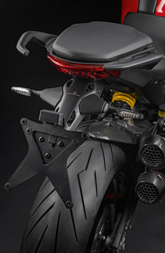 PORTAMATRÍCULAS ALUMINIO BAJO DUCATI MONSTER - Imagen 2