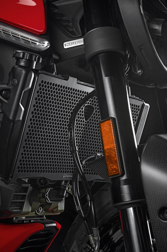 PROTECTOR RADIADOR DE ALUMINIO DUCATI MONSTER - Imagen 2