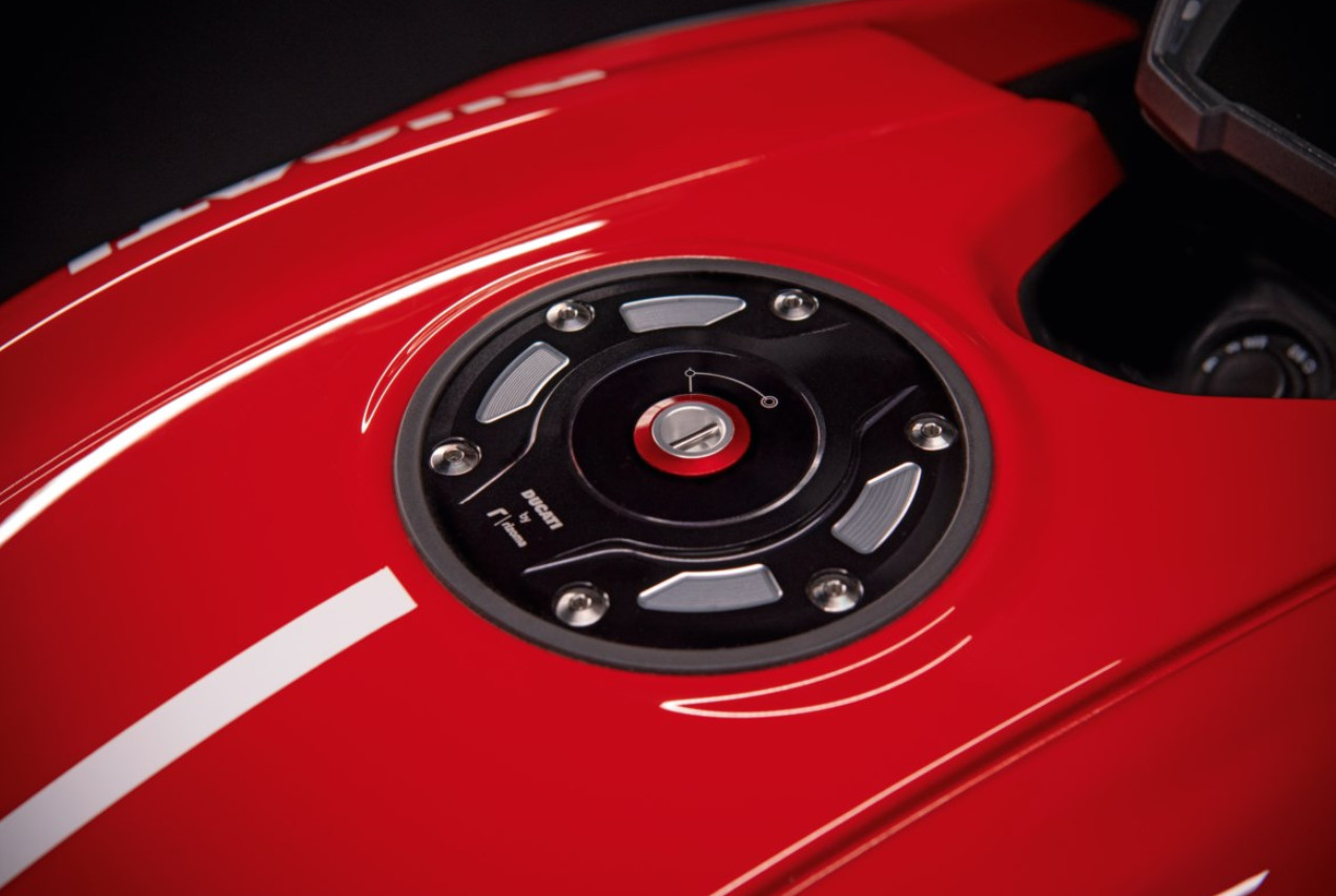 TAPÓN DEPÓSITO ALUMINIO MACIZO DUCATI DIAVEL - Imagen 2