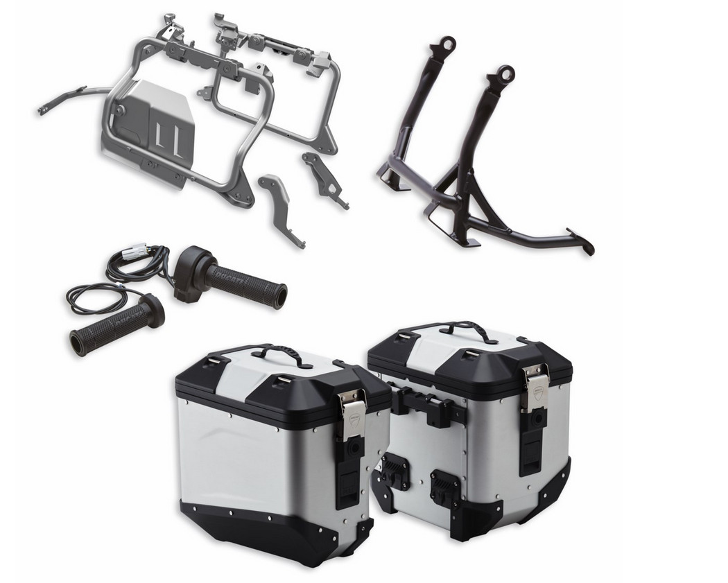 PAQUETE ACCESORIOS TOURING ALUMINIO DUCATI MULTISTRADA V4