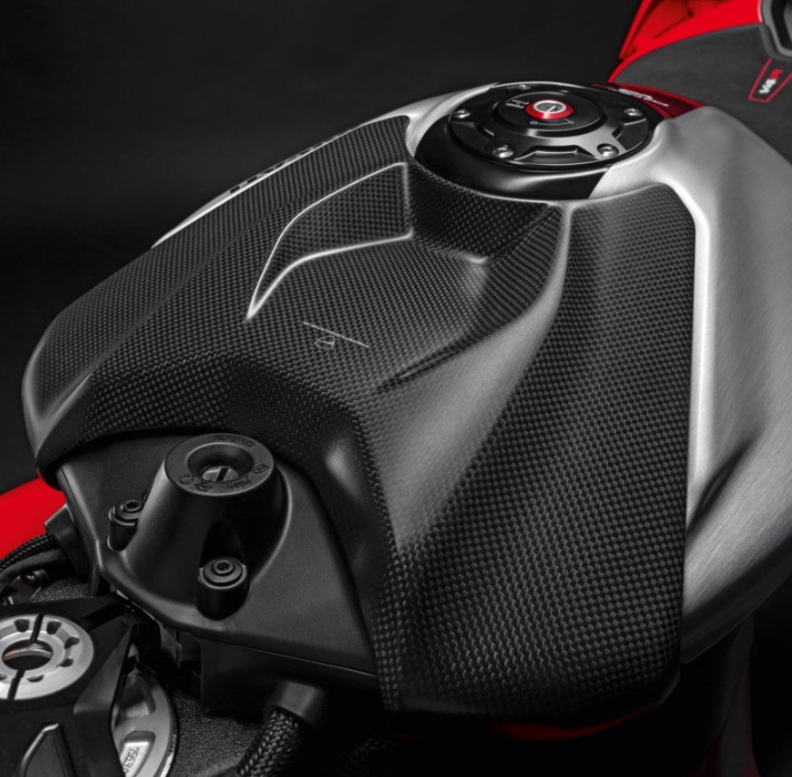 COVER DEPÓSITO CARBONO DUCATI PANIGALE - Imagen 2