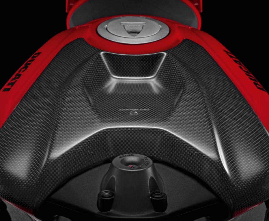 COVER DEPÓSITO CARBONO DUCATI PANIGALE - Imagen 3