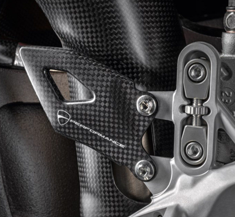 TALONERAS DE CARBONO DUCATI PANIGALE - Imagen 2