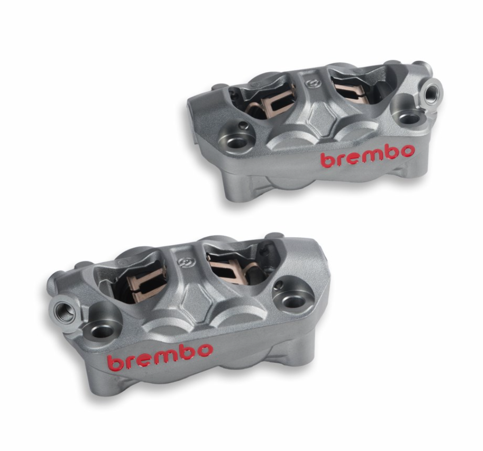PINZAS DE FRENO DELANTERAS TITANIUM GREY DUCATI PANIGALE