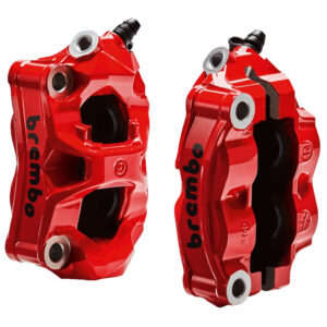 PINZAS FRENO DELANTERAS ROJO DUCATI