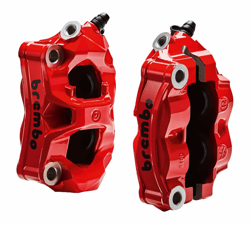 PINZAS FRENO DELANTERAS ROJO DUCATI