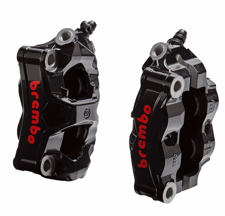 PINZAS FRENO DELANTERAS NEGRO DUCATI