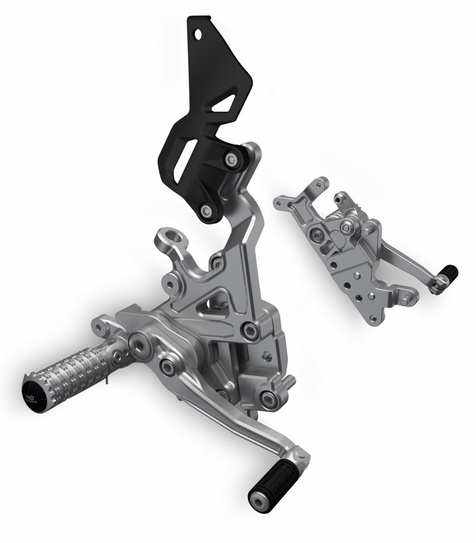 ESTRIBOS PILOTO REGULABLES ALUMINIO DUCATI STREETFIGHTER V2